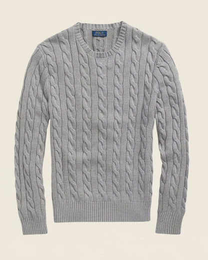 Classic Cable-Knit Sweater