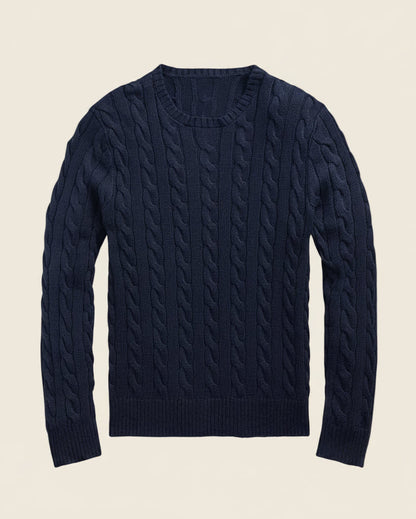 Classic Cable-Knit Sweater