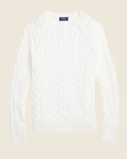 Classic Cable-Knit Sweater