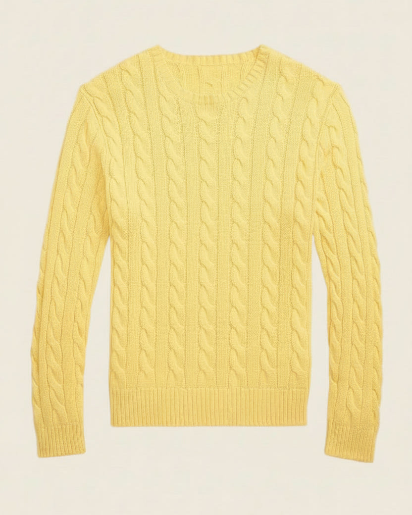 Classic Cable-Knit Sweater